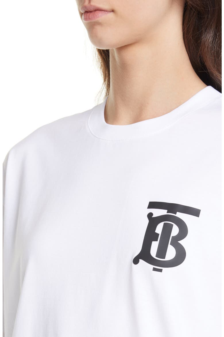 Emerson Monogram Logo Tee, Alternate, color, WHITE