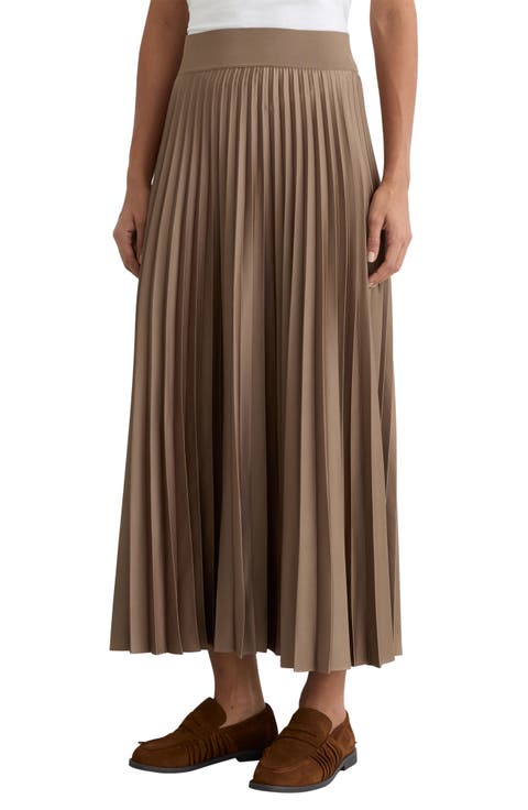Seren Pleated Maxi Skirt