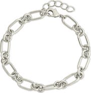 Sterling Forever Marlene Chain Link Bracelet