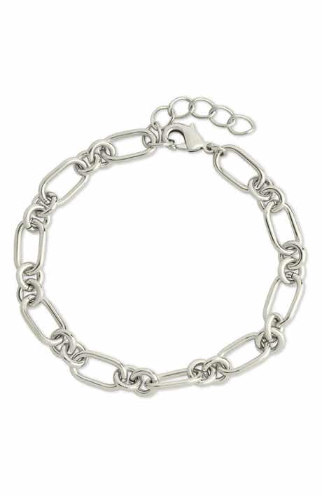 Sterling Forever Marlene Chain Link Bracelet