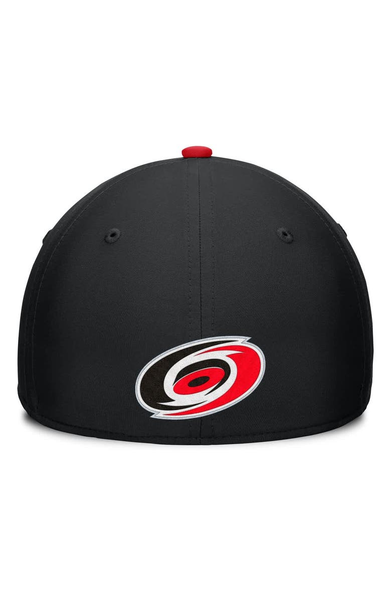FANATICS Men's Fanatics Black/Red Carolina Hurricanes Authentic Pro Rink Team Code Flex Hat, Alternate, color, 