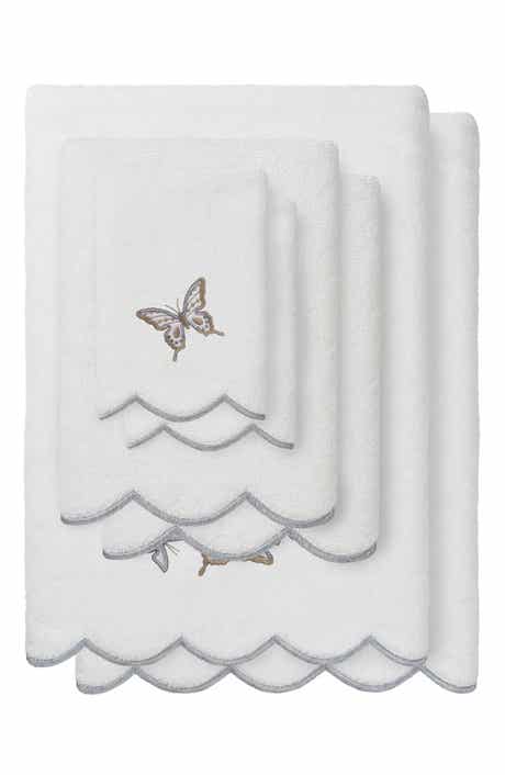 6-Piece Brittney Embroidered Turkish Cotton Towel Set