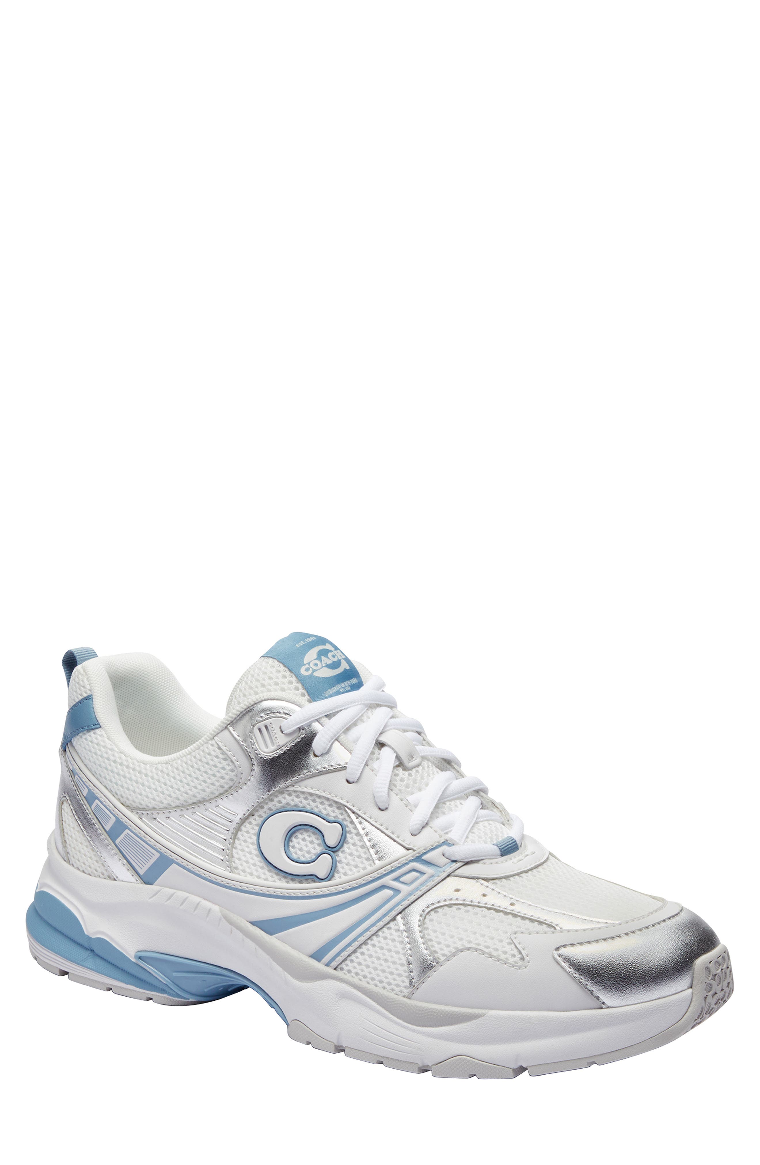 COACH Mesh Sneaker, Main, color, 