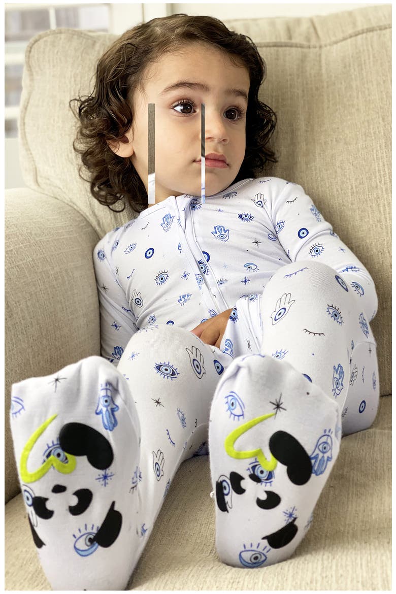Baby The Eye Convertible Footie, Alternate, color, THE EYE