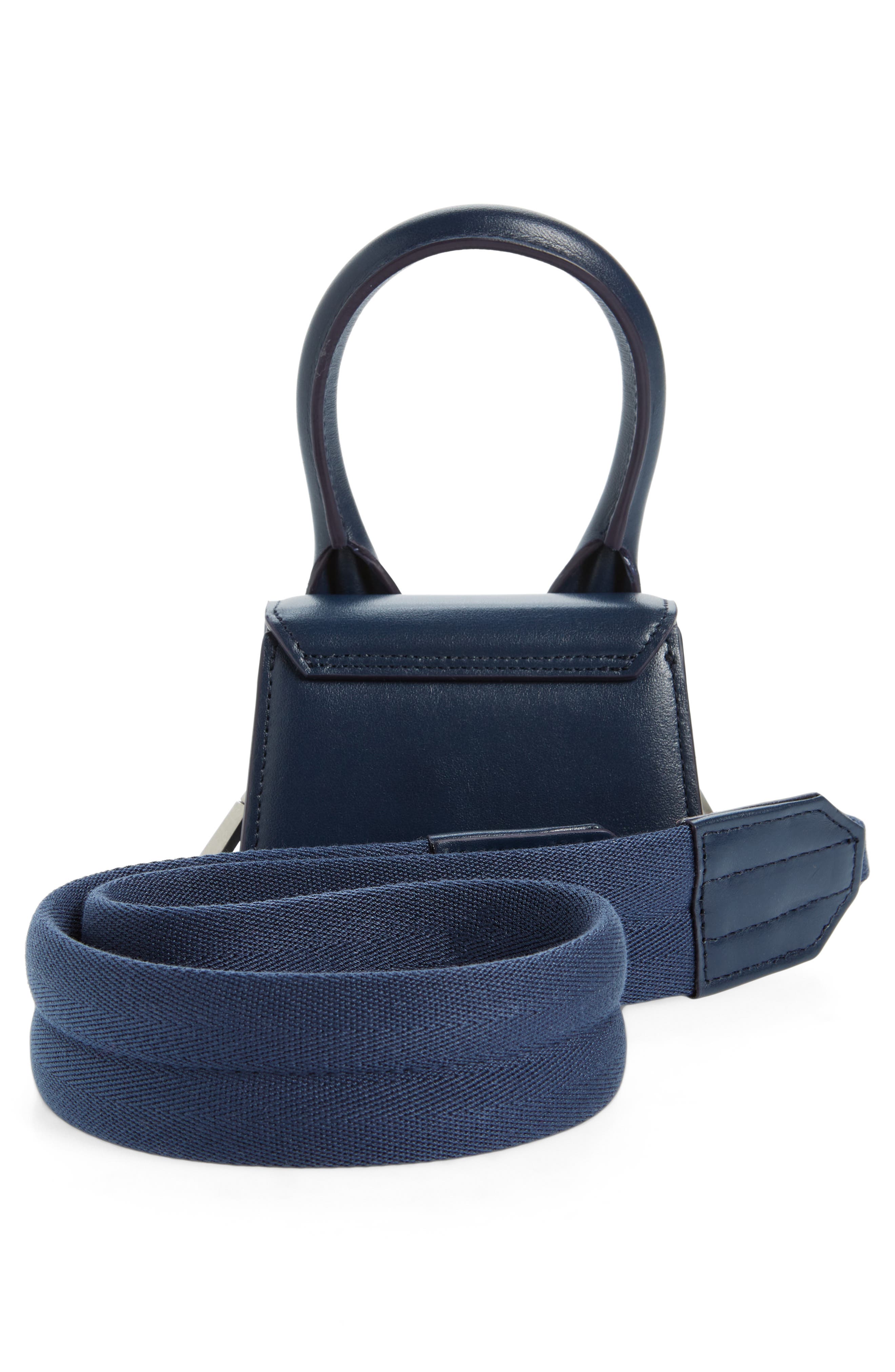 Jacquemus Le Chiquito Homme Mini Leather Top Handle Bag, Alternate, color, 