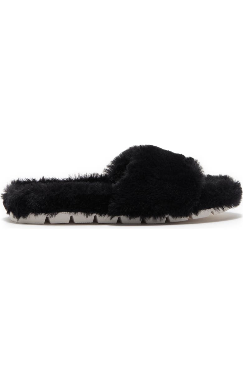 JSlides Leelee Faux Fur Slipper, Alternate, color,