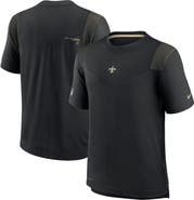 Nike Men's Nike Black New Orleans Saints Sideline Player UV Performance T-Shirt