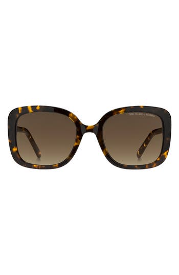 Marc Jacobs 54mm Gradient Square Sunglasses