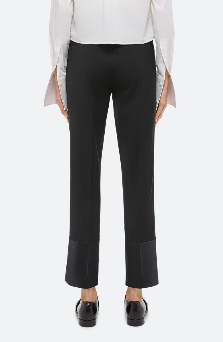Helmut Lang Tux Slim Suit Pants, Alternate, color, Black