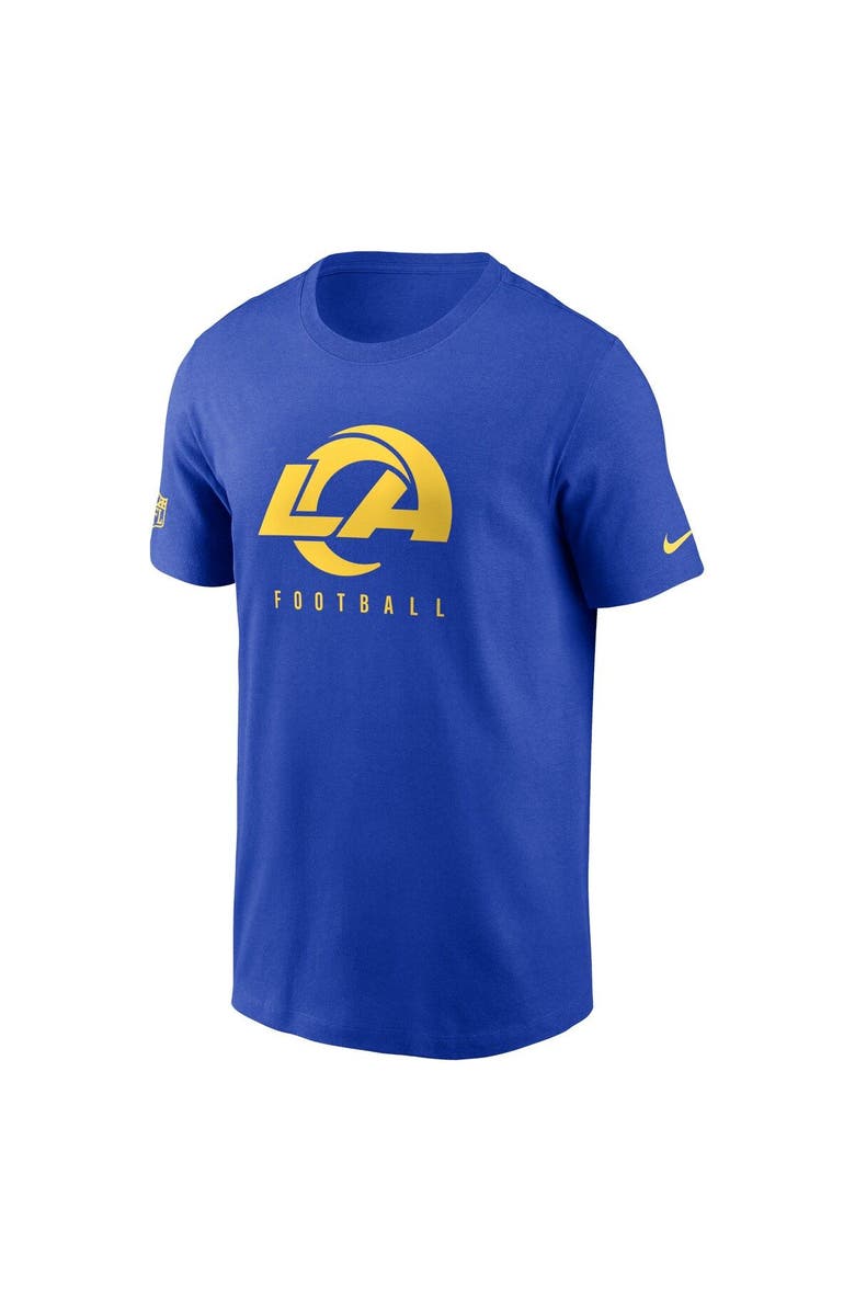 Nike Men's Nike  Royal Los Angeles Rams Sideline Performance T-Shirt, Alternate, color, Royal