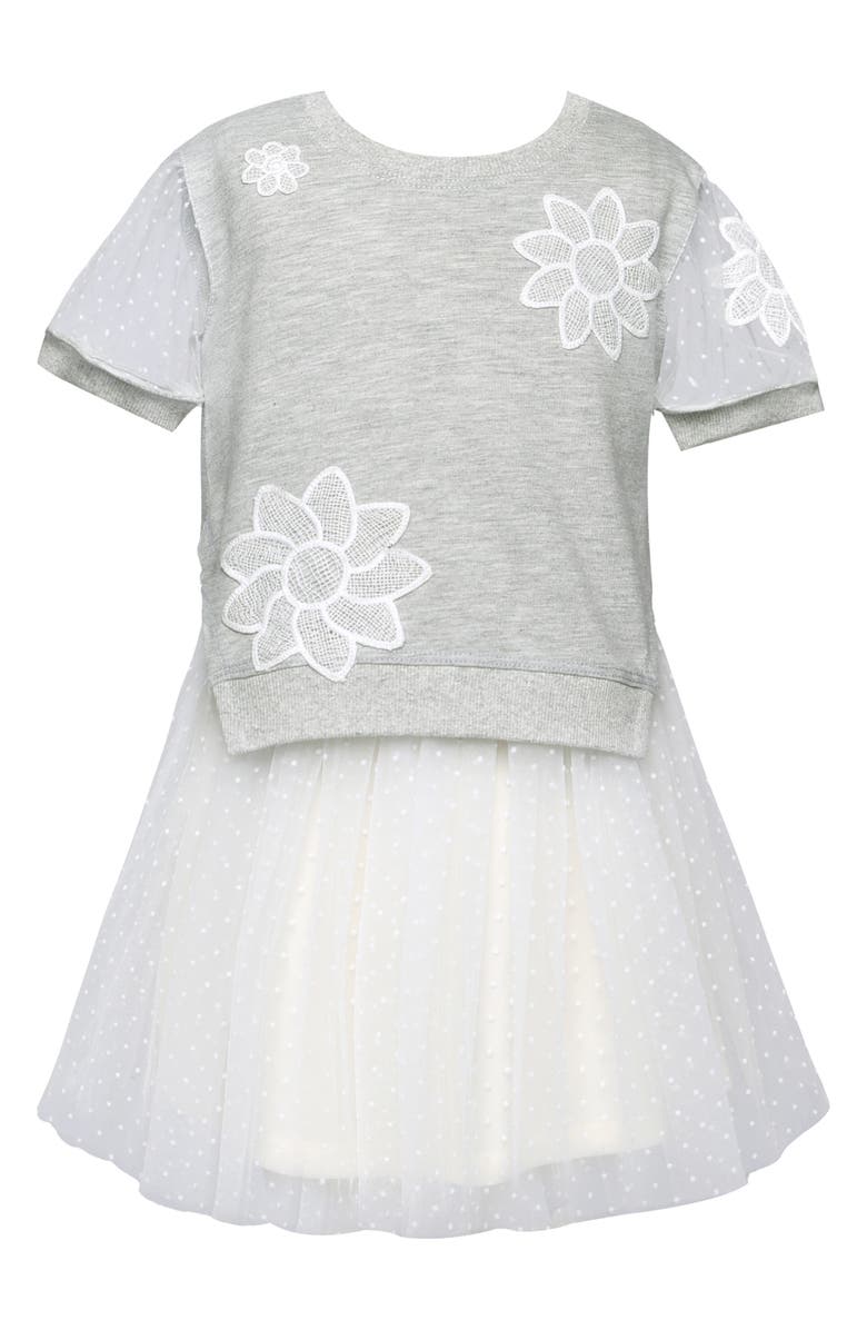 Baby Sara Kids' Twofer Dress, Main, color, 