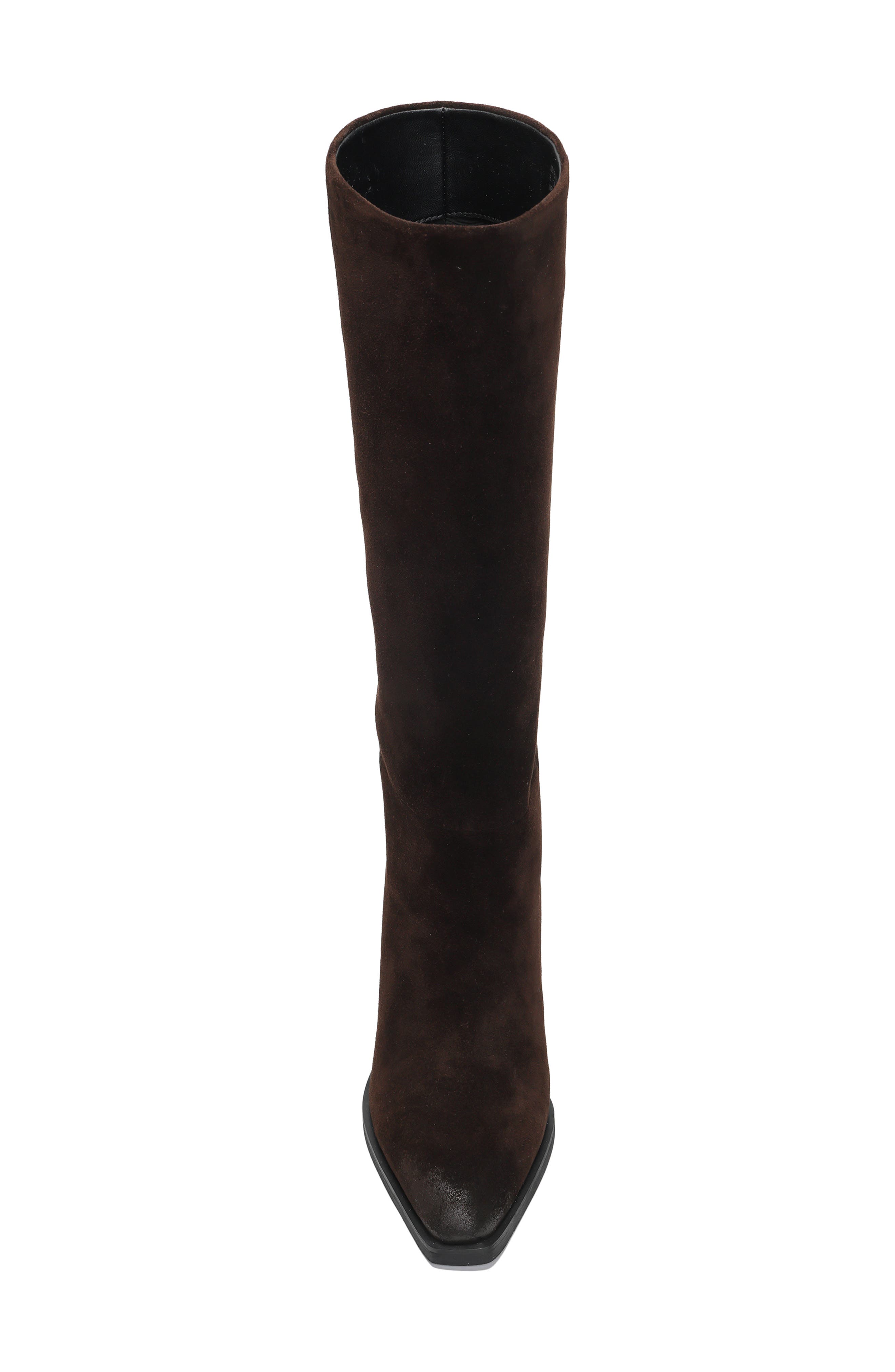 Jackson Knee High Boot, Alternate, color, CHOCOLATE SUEDE