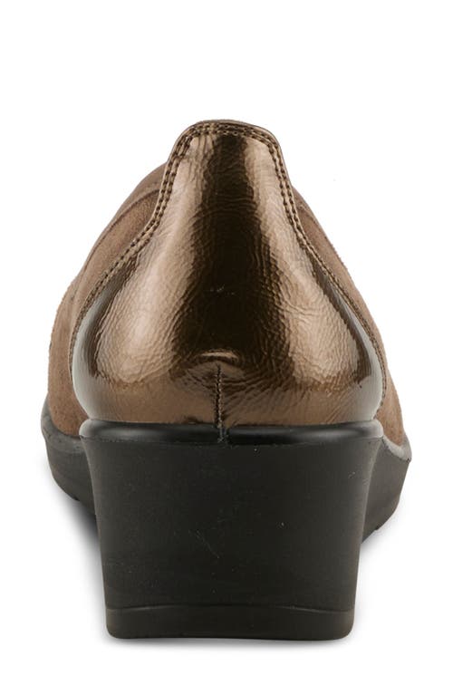 Flexus By Spring Step Macadi Cap Toe Platform Wedge Pump