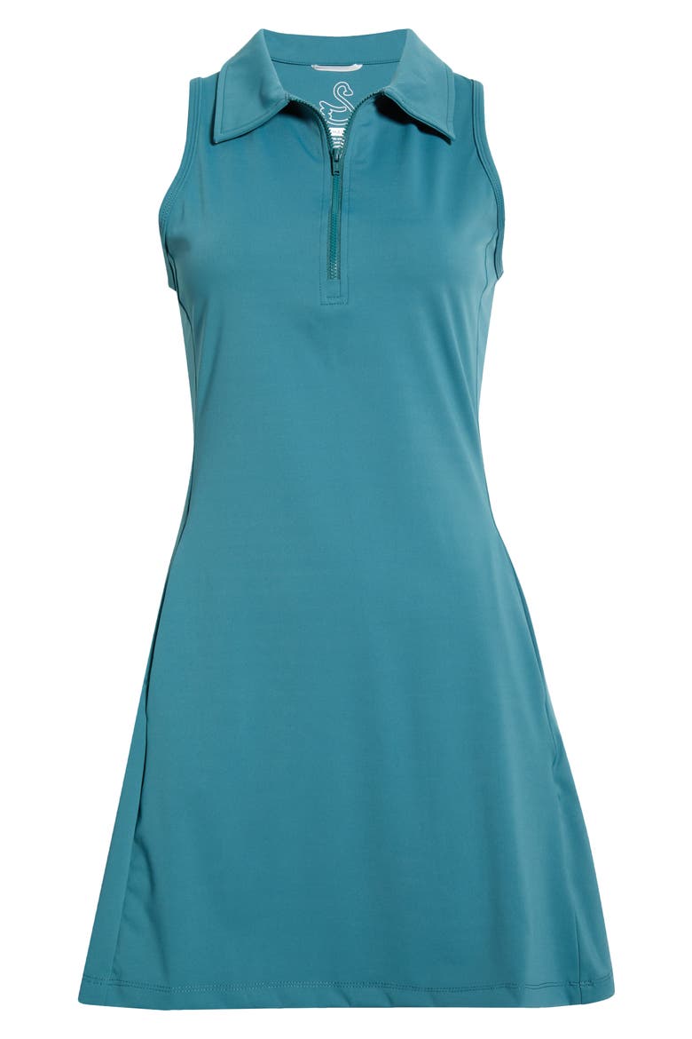 Millie Polo Dress & Shorts Set, Alternate, color, HYDRO