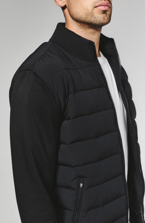 7 Diamonds Rev™ Puffer Jacket In Black