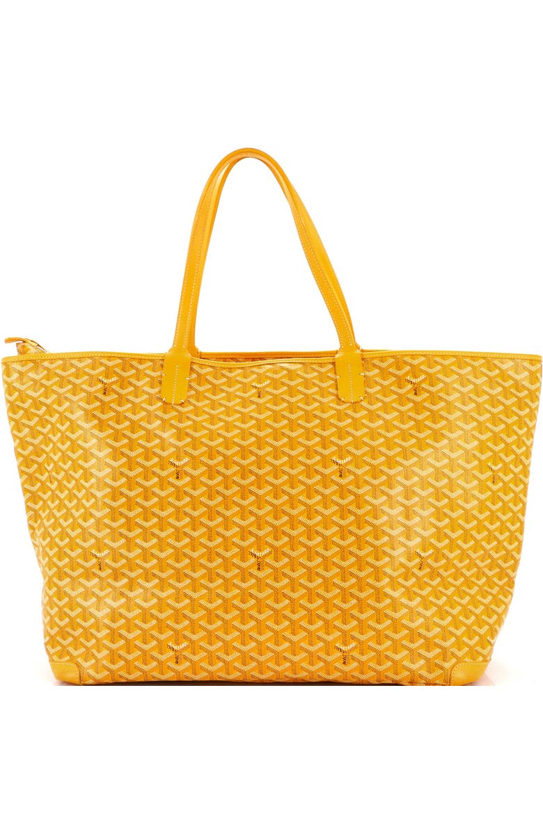 Pre-Owned Goyard Artois Tote Coated Canvas GM, Main, color, Yellow