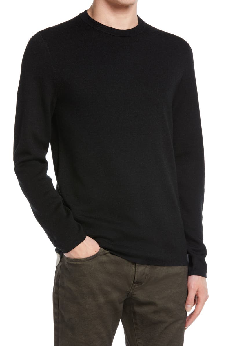 Theory Arnaud Wool Crewneck Sweater, Main, color,