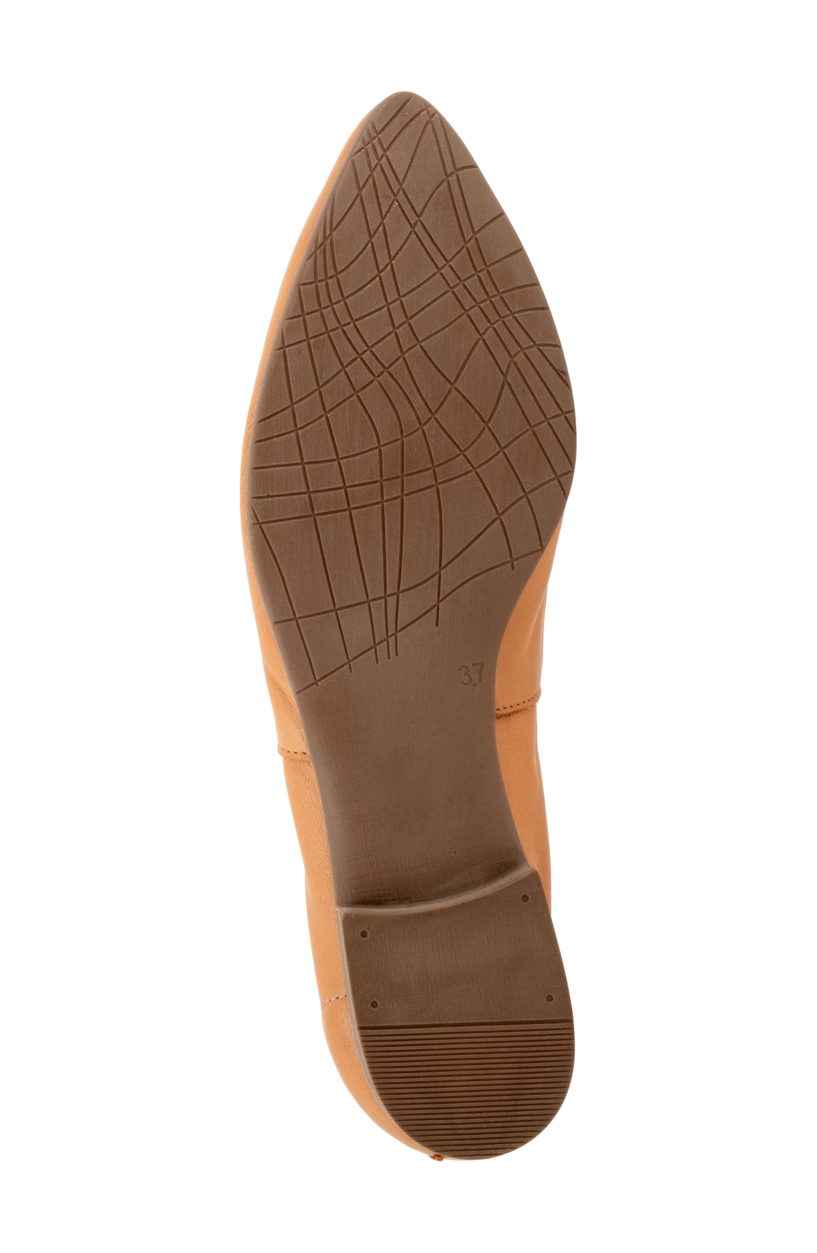 Bueno Izzy Pointed Toe Flat, Alternate, color, Tan