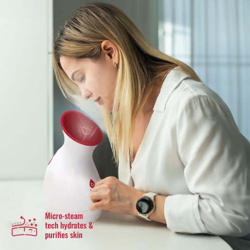 Pursonic Spa-ready Skincare Bundle Facial Steamer & Hydrating Lip Masks In Multicolor