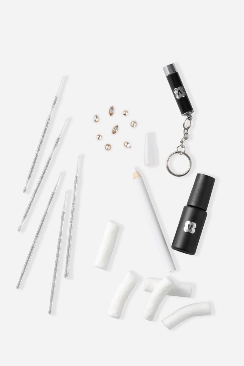 Gold Diamond Diy Tooth Gem Kit, Alternate, color, White