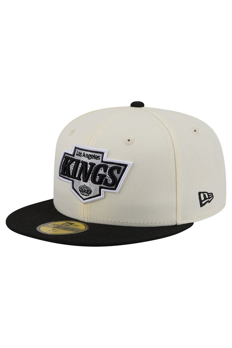 Men's New Era  Cream Los Angeles Kings America's 250th Two-Tone 59FIFTY Fitted Hat, Alternate, color, Cream