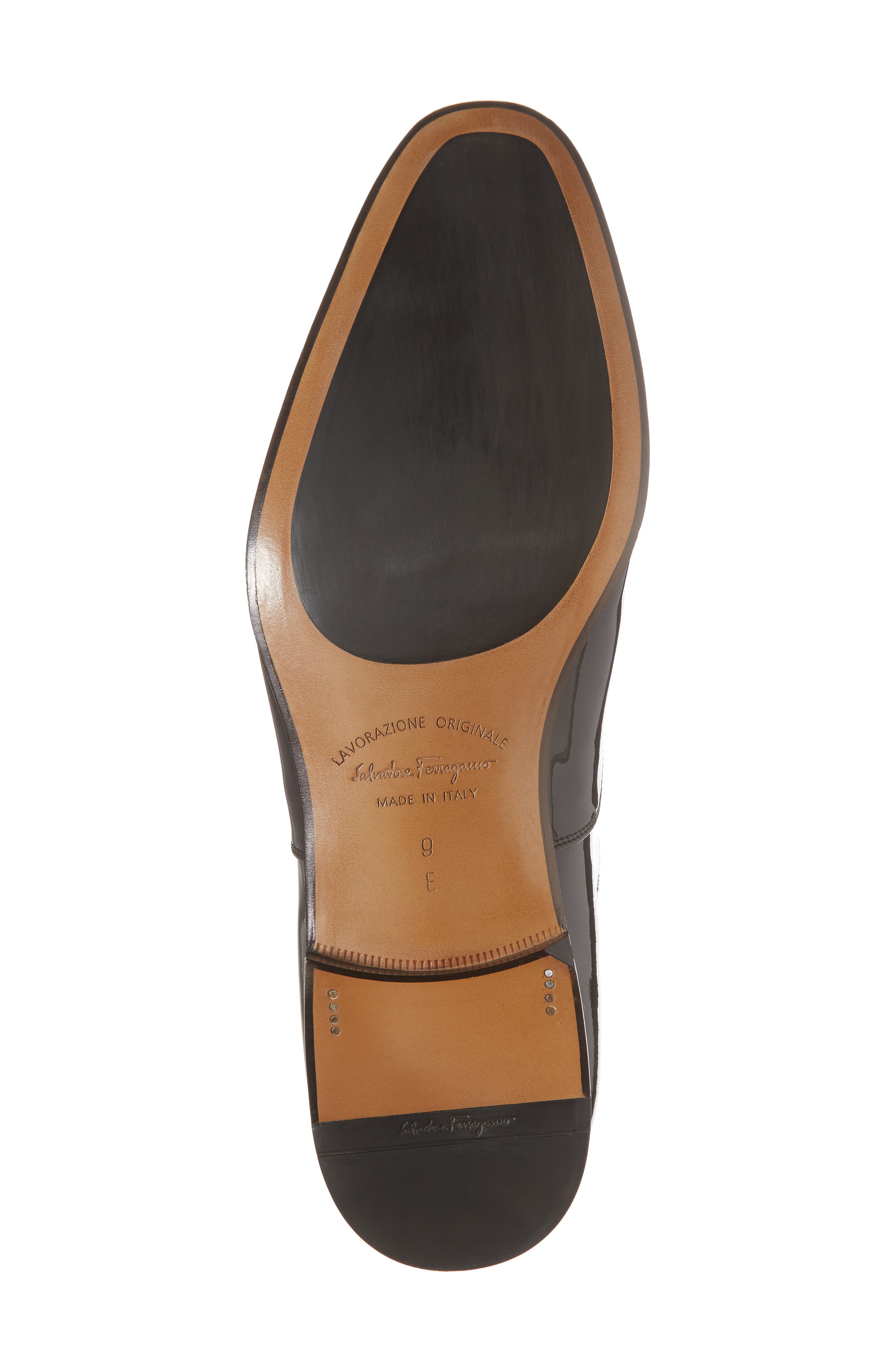 FERRAGAMO Salvatore Ferragamo Belshaw Patent Oxford, Alternate, color, 