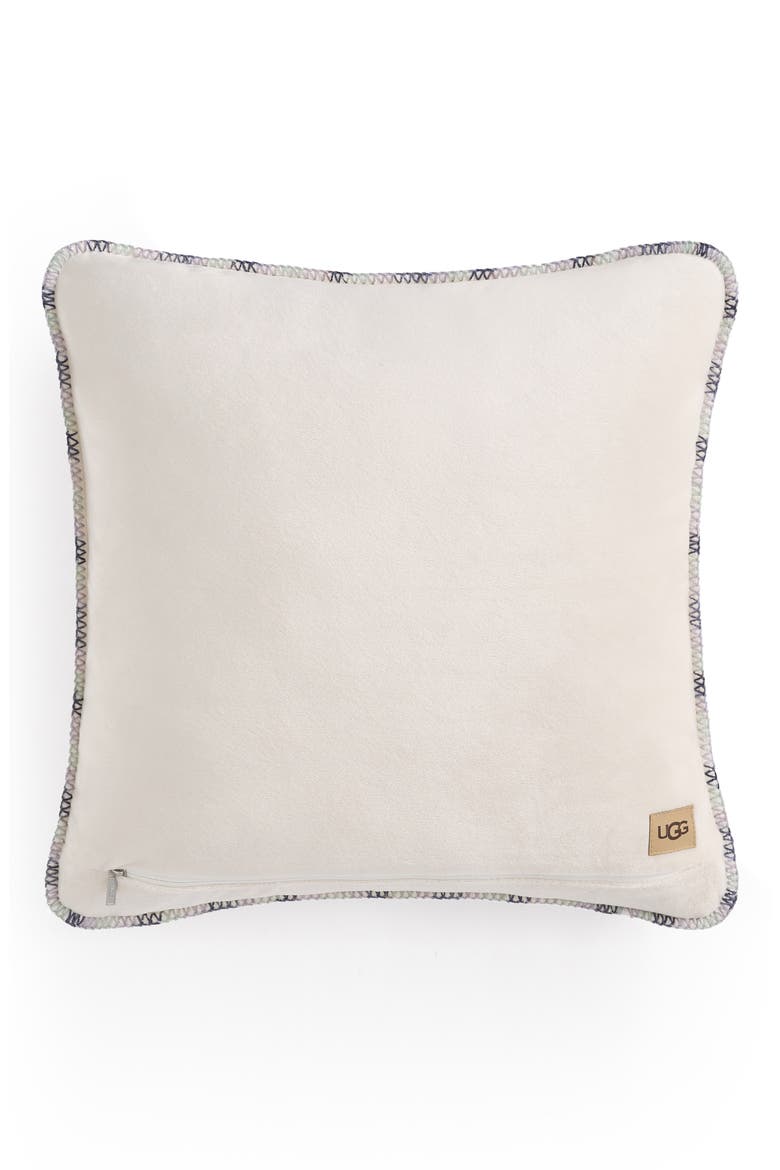 Coco Color Stitch Accent Pillow, Main, color, SNOW