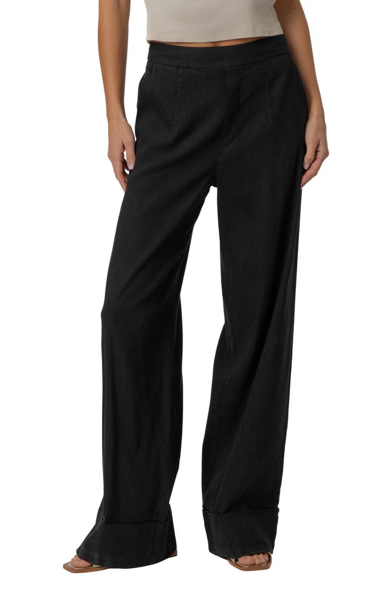KUT from the Kloth Meg High Waist Ankle Wide Leg Pants, Main, color, 