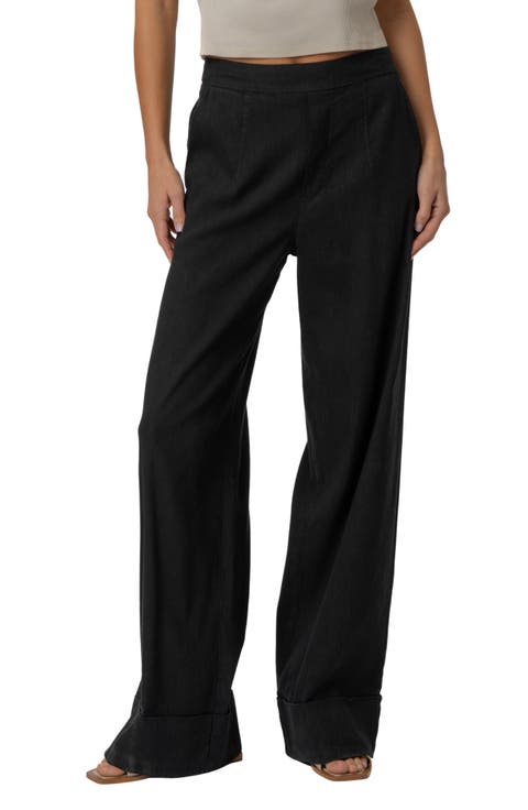 Meg High Waist Ankle Wide Leg Pants