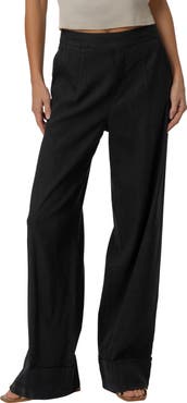 KUT from the Kloth Meg High Waist Ankle Wide Leg Pants