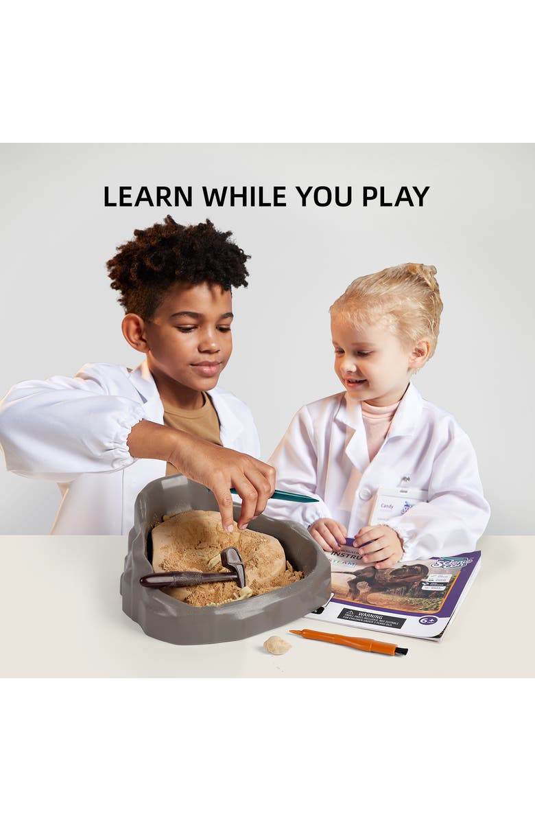 Science Can Tyrannosaurus Rex Dinosaur Fossil Dig Kit 8+, Alternate, color, Multicolored