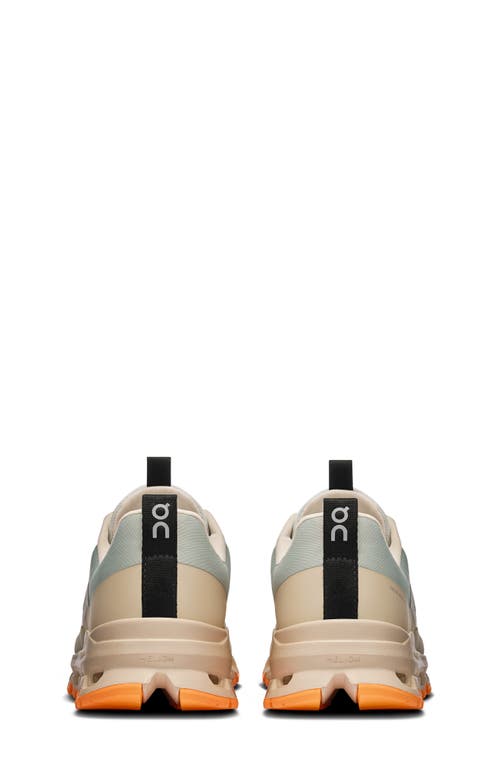 On Kids' Cloudhero Waterproof Running Shoe In Glacier/cream