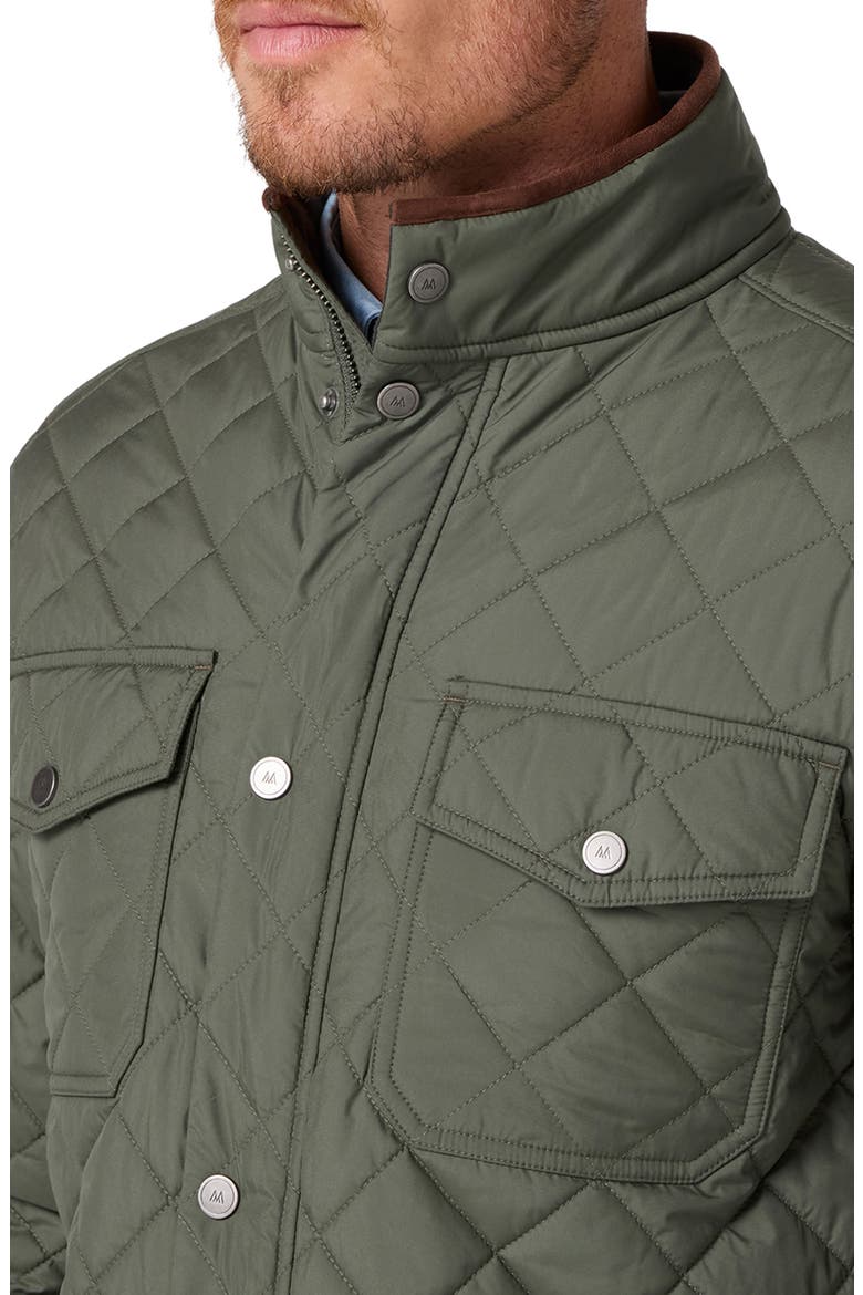 Brentwood Quilted Jacket, Alternate, color, OLIVE