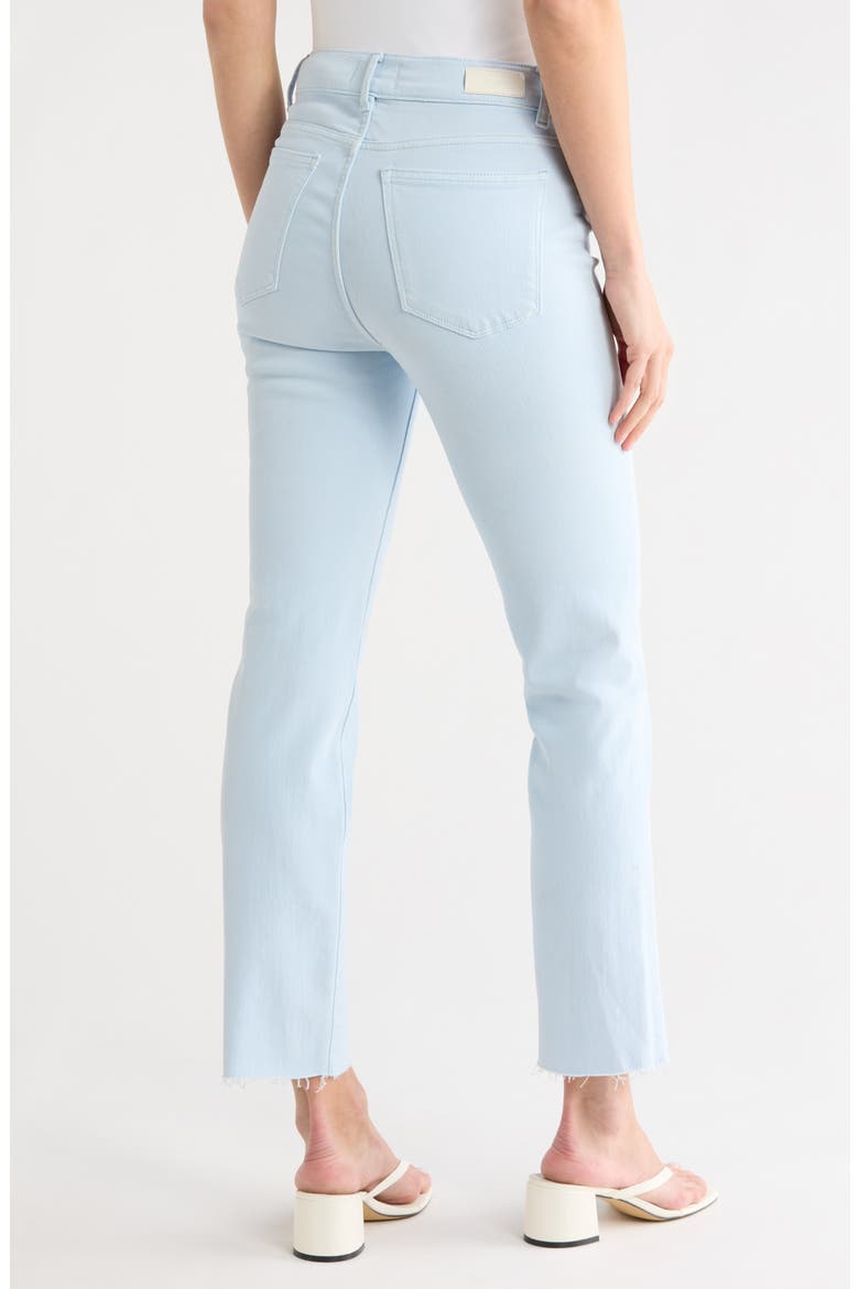 Mara Raw Hem Ankle Straight Leg Jeans, Alternate, color, CERULEAN