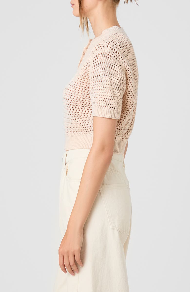 French Connection Teddy Open Stitch Sweater, Alternate, color, Seashell