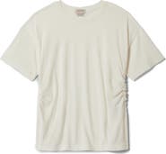 Brixton Carefree Organic Cotton Ruched T-Shirt