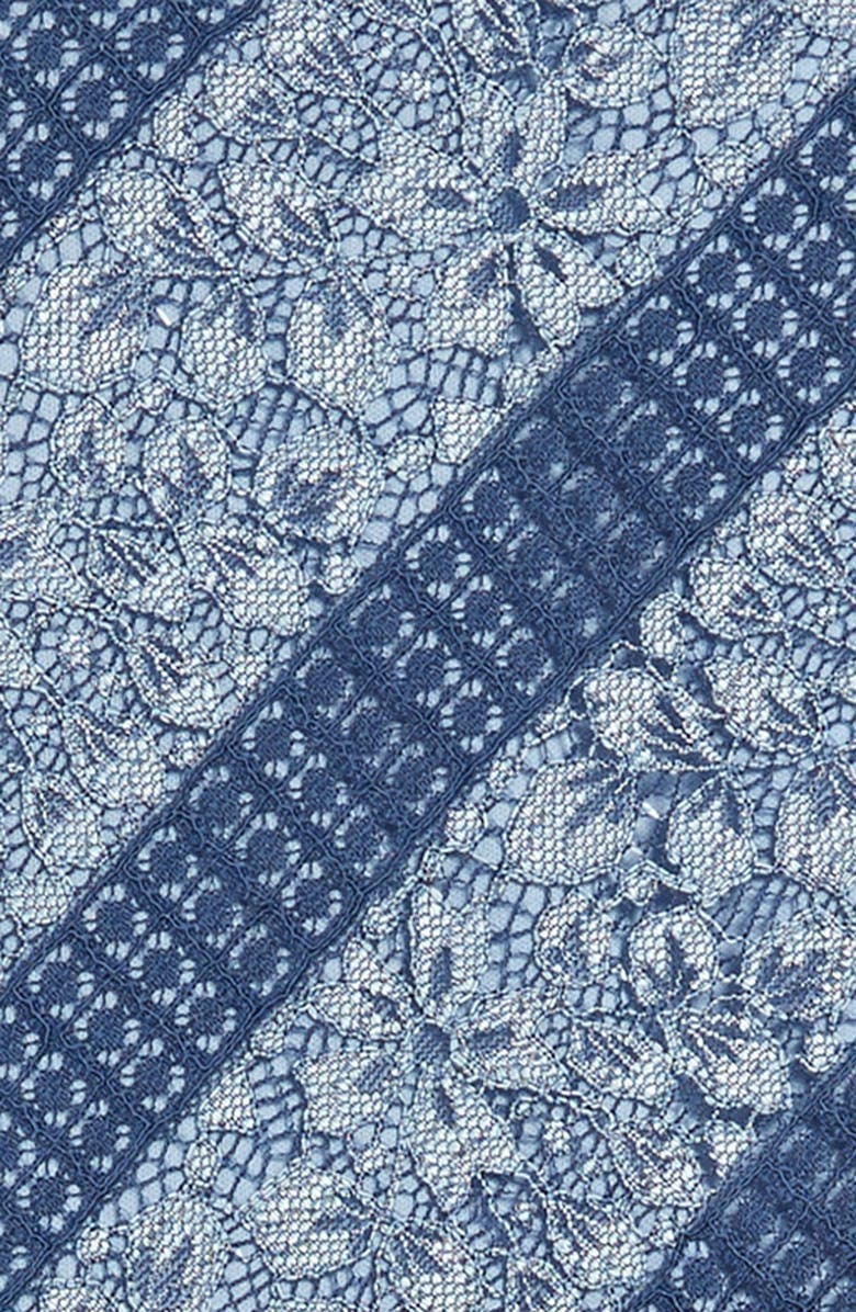 BLUSH by Us Angels Mock Neck Lace Dress, Alternate, color,