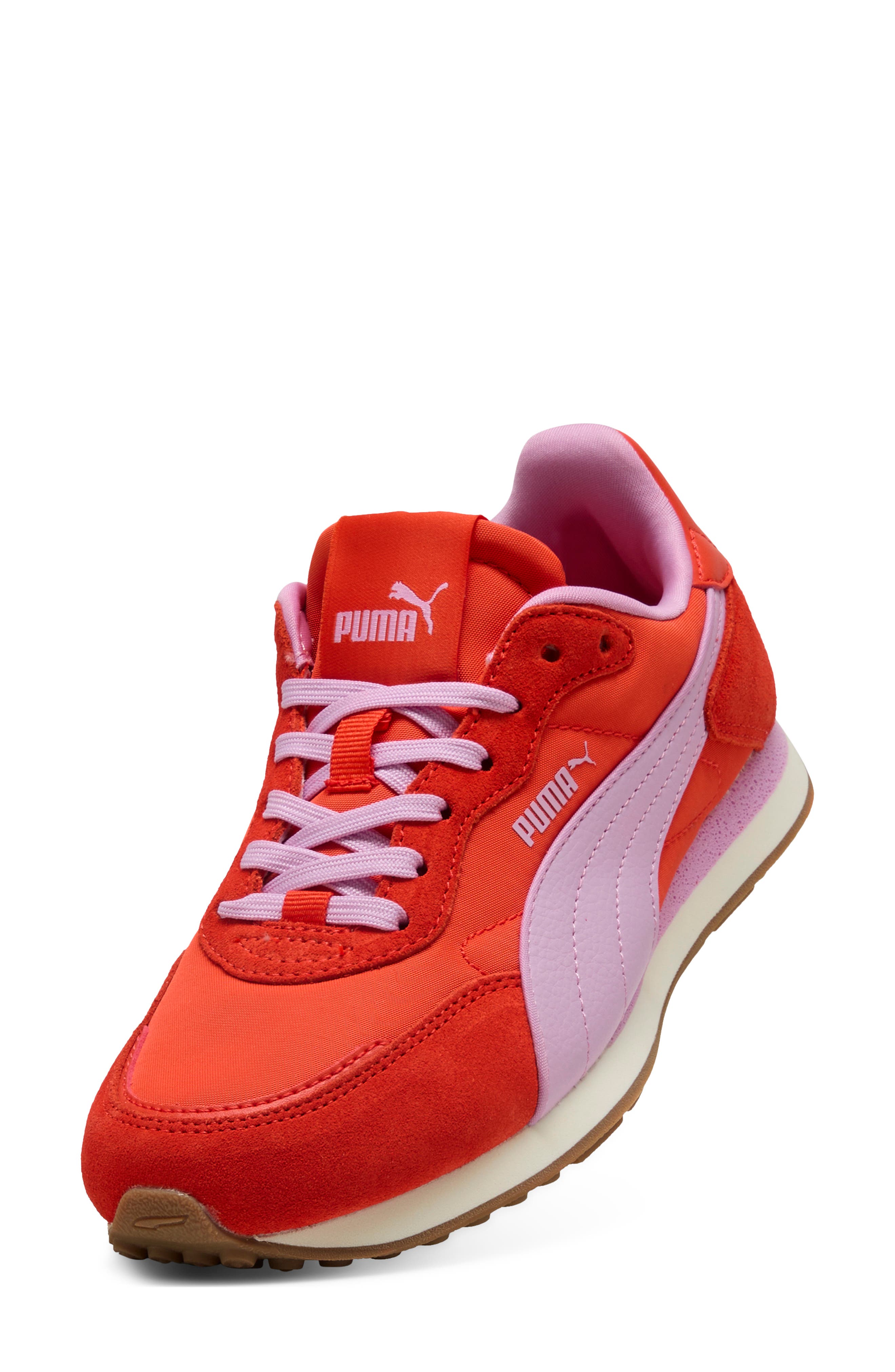 St Miler Rose Sneaker, Alternate, color, RED FLASH/ MAUVE GLOW/ GUM