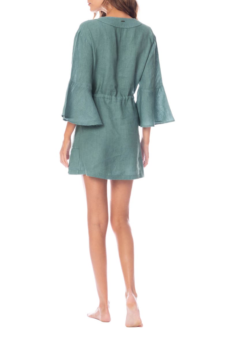 Eucalyptus Green Joy Cover-Up Dress, Alternate, color, GREEN