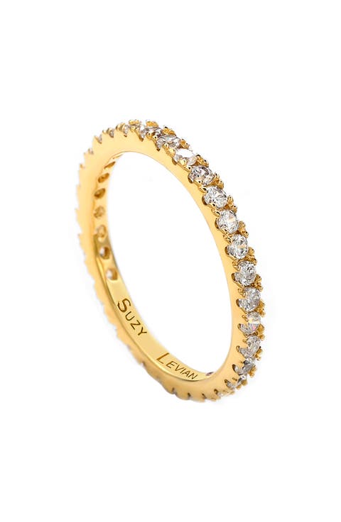 Cubic Zirconia Stacking Ring