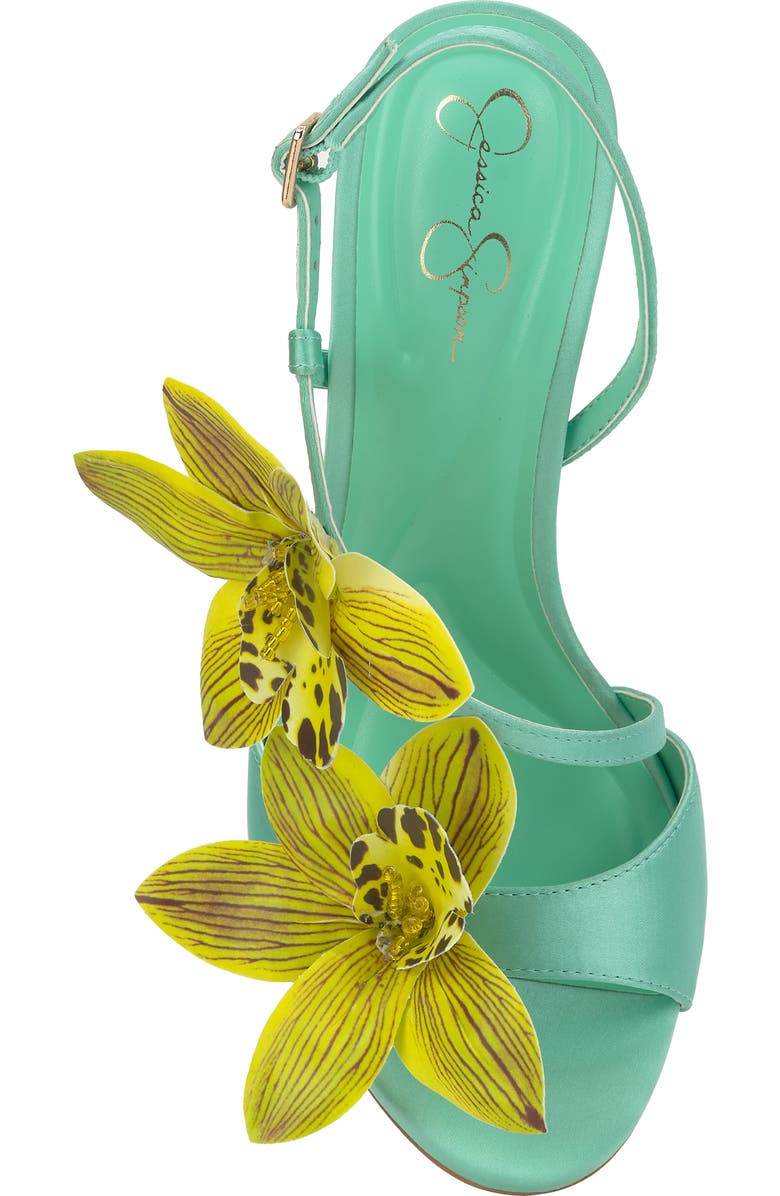 Jessica Simpson Jylia Slingback Sandal, Alternate, color, Summer Seafoam