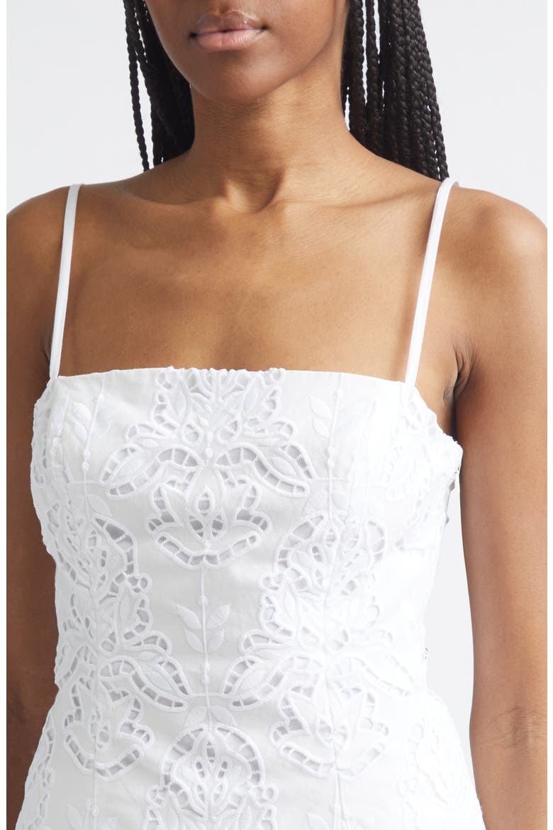 Greer Eyelet Embroidery Camisole, Alternate, color, OPTIC