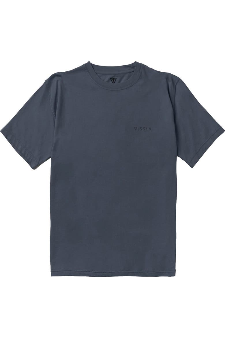 Vintage Vissla Premium Organic T-Shirt - Men's, Main, color, Dark Sand