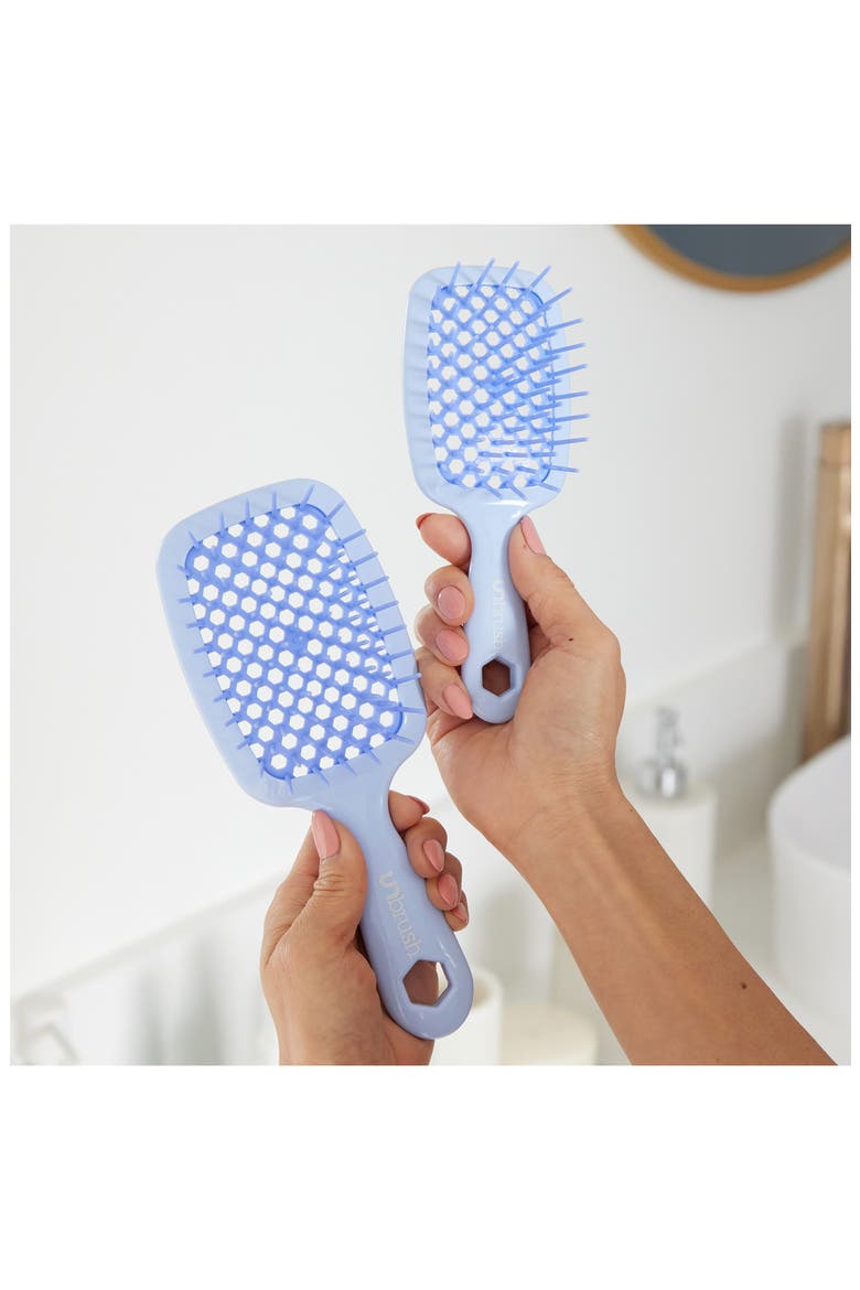 Detangling Hair Brush Mini Pastel Collection, Alternate, color, PASTEL/ PERIWINKLE LIGHT BLUE