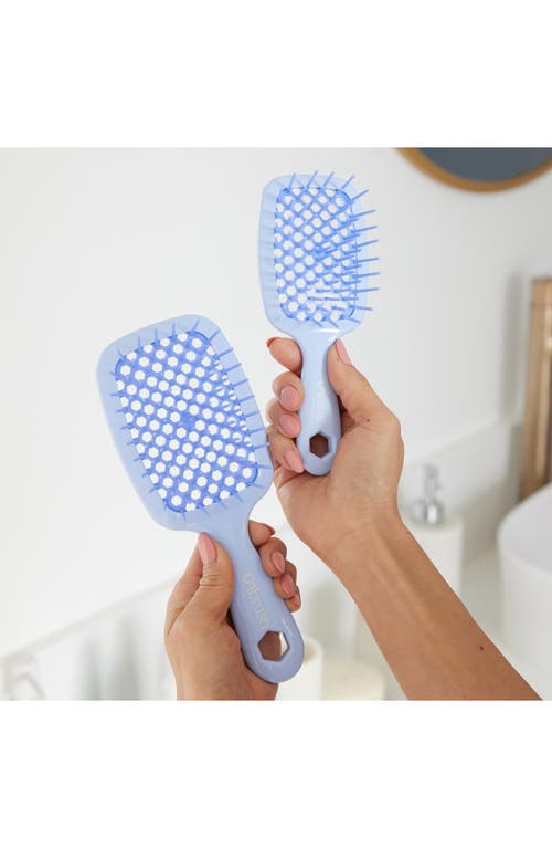 Unbrush Detangling Hair Brush Mini Pastel Collection In Blue