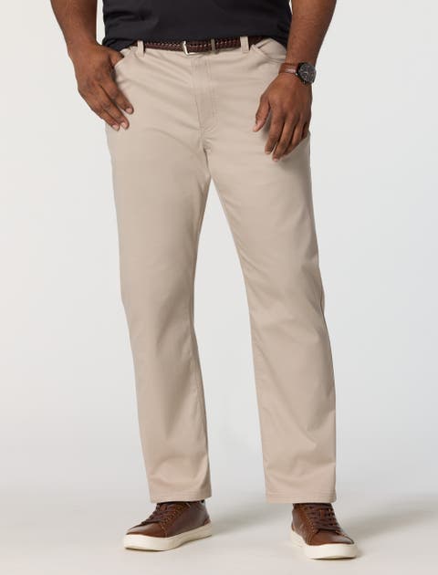 Big & Tall Straight-Fit 5-Pocket Tech Pants