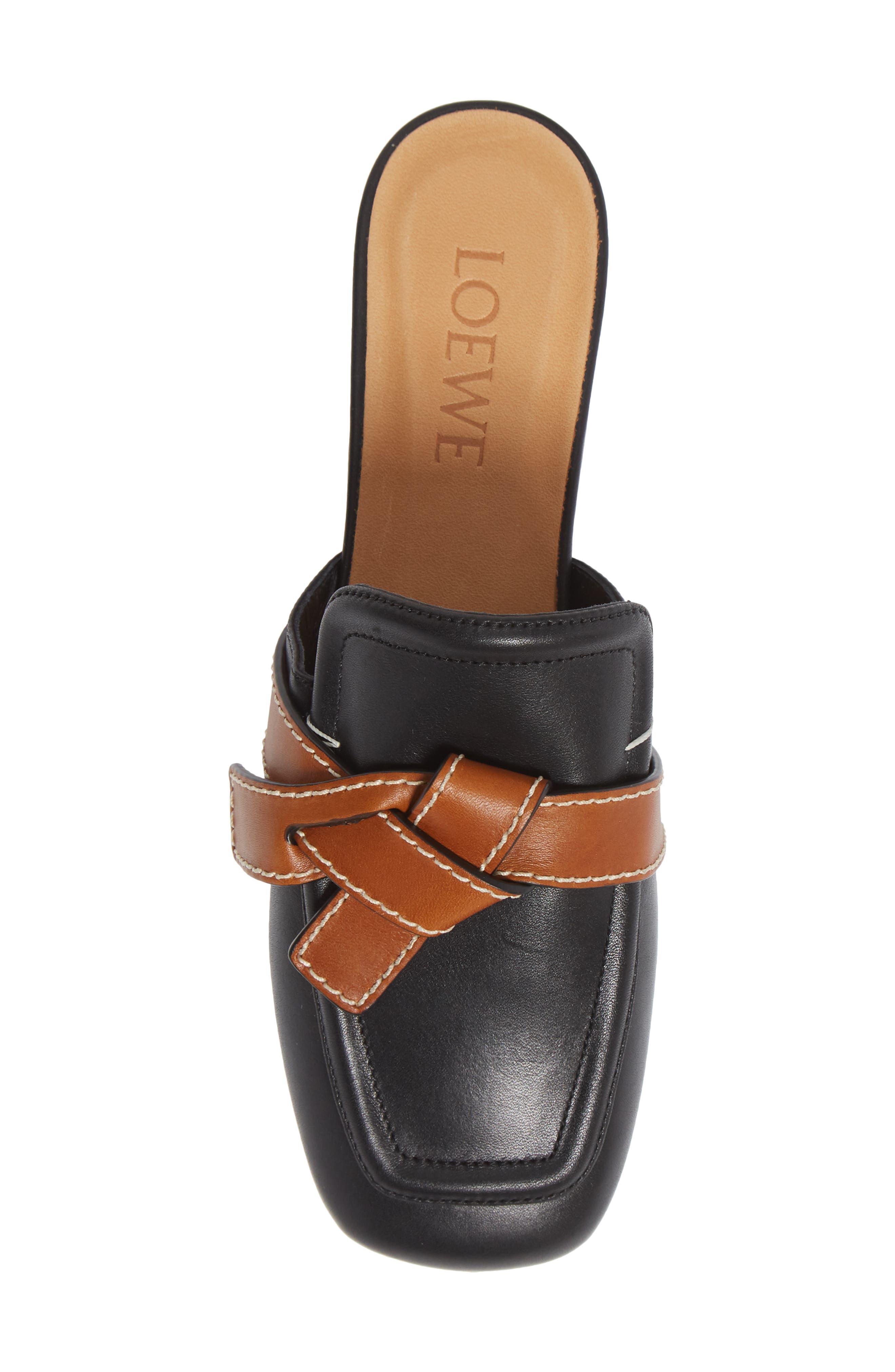 Loewe Gate Belted Leather Mule, Alternate, color, 