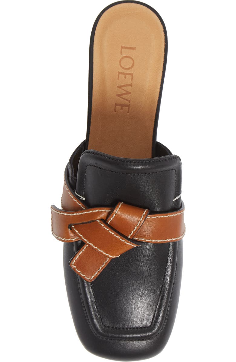 Loewe Gate Belted Leather Mule, Alternate, color,