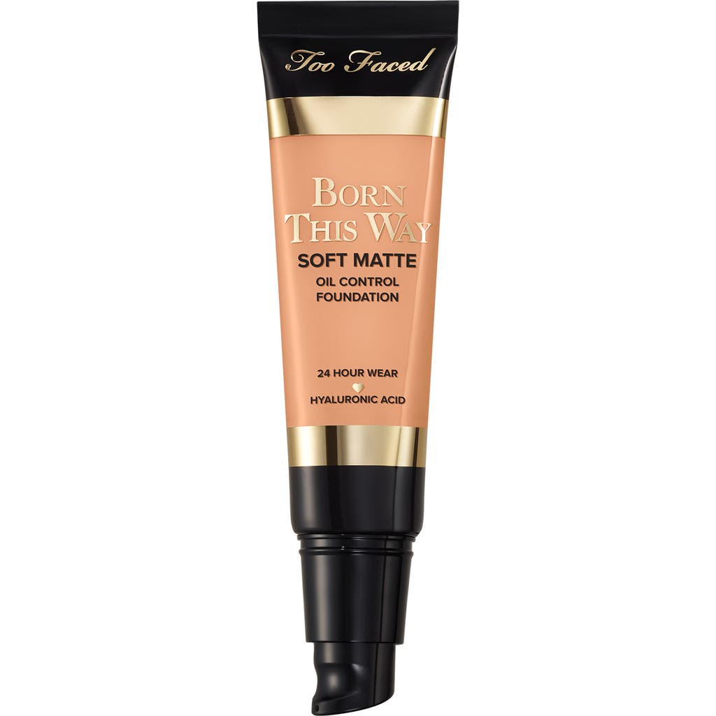 Too Faced Born this Way Foundation Light Beige Too Faced Born This Way Soft Matte Oil Control Foundation in Light Beige at Nordstrom