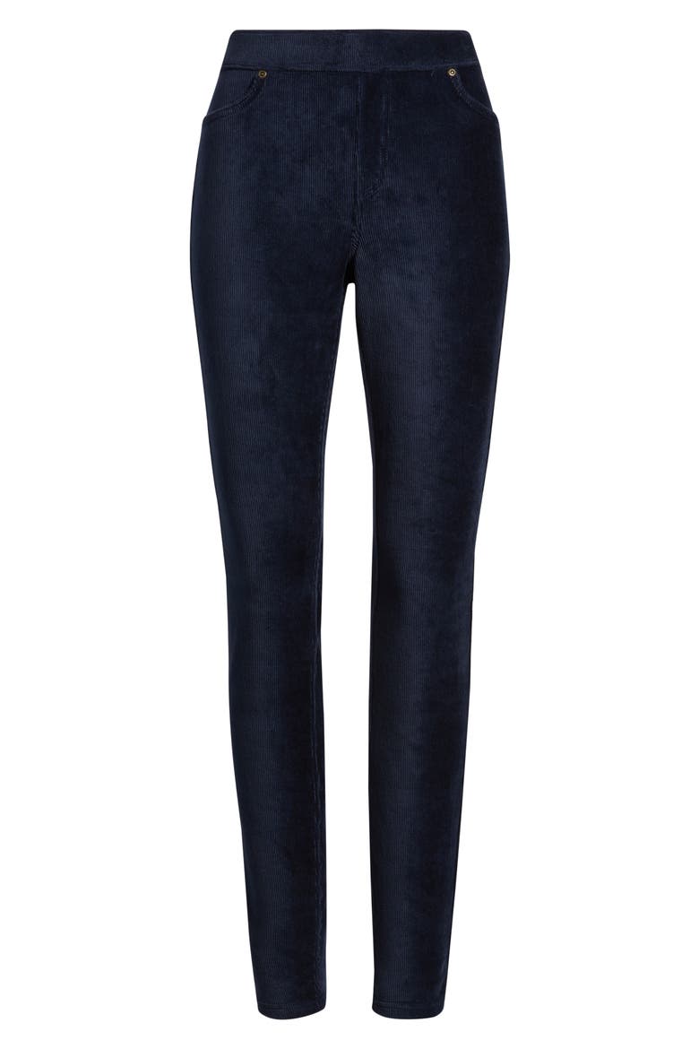 Classic Stretch Corduroy Leggings, Alternate, color, NAVY
